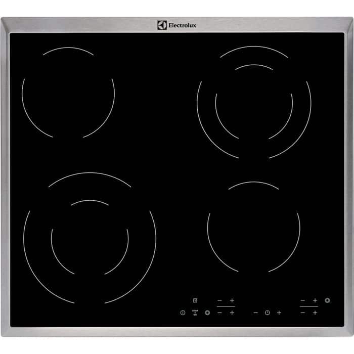 Płyta ceramiczna Electrolux EHF6342XOK (4 pola grzejne; kolor czarny) — zdjęcie 1 z 2