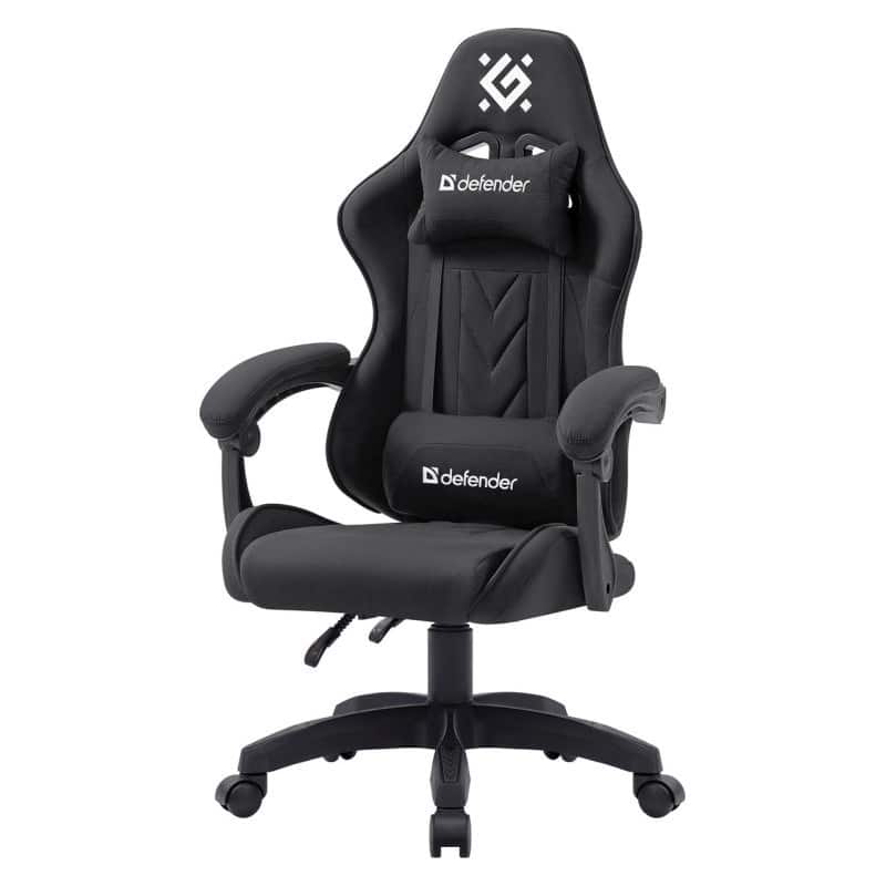DEFENDER FOTEL BREEZE CZARNY GAMING — zdjęcie 1 z 8