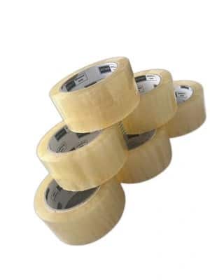 BSTech Taśma Pakowa HotMelt 48*60m Transparent karton 36szt