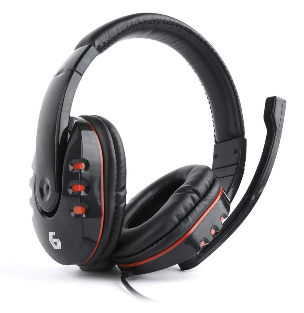 Słuchawki GEMBIRD GHS-402 czarne Gaming — zdjęcie 1 z 8