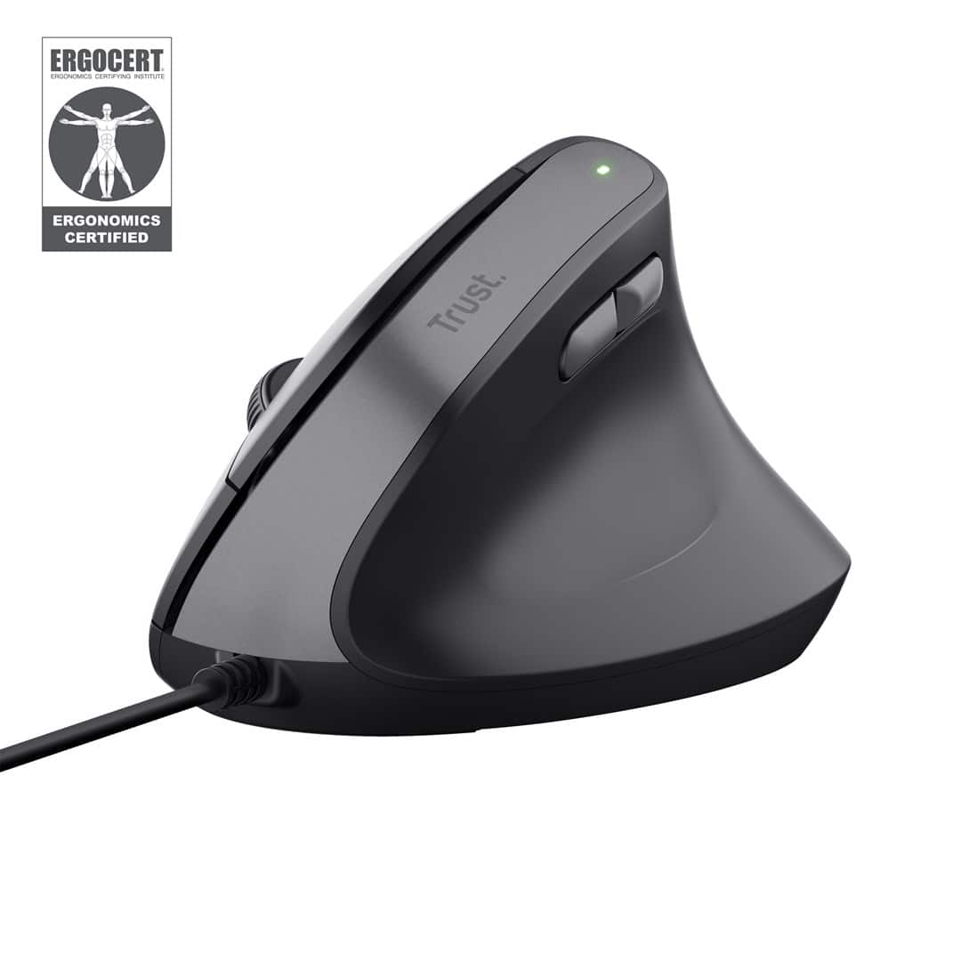 Mysz TRUST BAYO II ERGONOMIC MOUSE BLK — zdjęcie 1 z 8