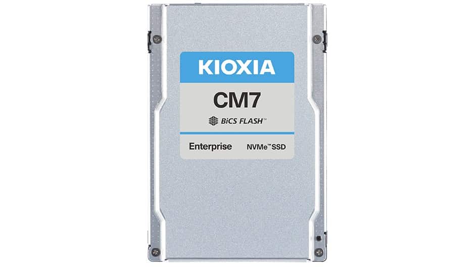 Dysk SSD Kioxia CM7-R U.3 15.36TB U.3 (15mm) NVMe PCIe 5.0 KCMY1RUG15T3 (DWPD 1)