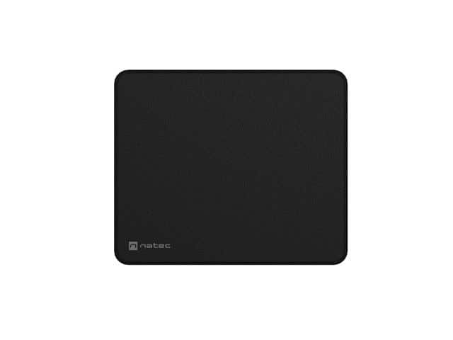 NATEC PODKŁADKA POD MYSZ COLORS SERIES OBSIDIAN BLACK 300X250MM NPO-2085 — zdjęcie 1 z 6