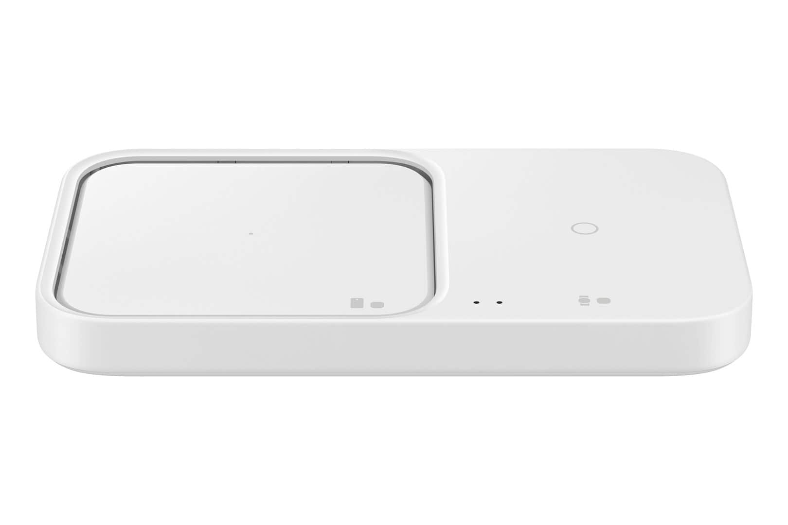 Samsung Wireless Charger Duo (without Travel Adapter), White — zdjęcie 1 z 6