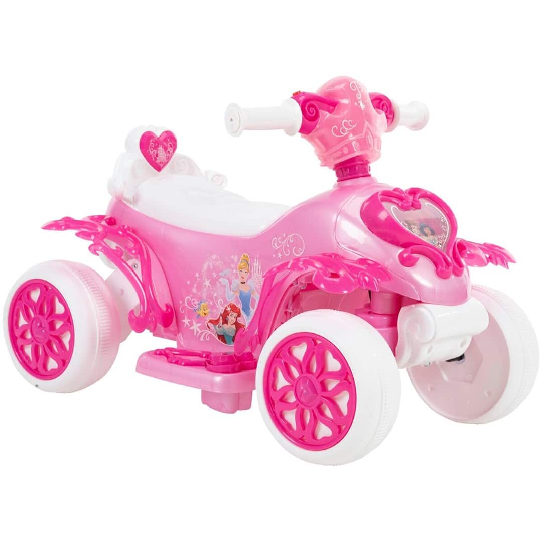 Jeździk elektryczny dziecięcy Huffy Quad Princess Bubble (19055W) — zdjęcie 1 z 8