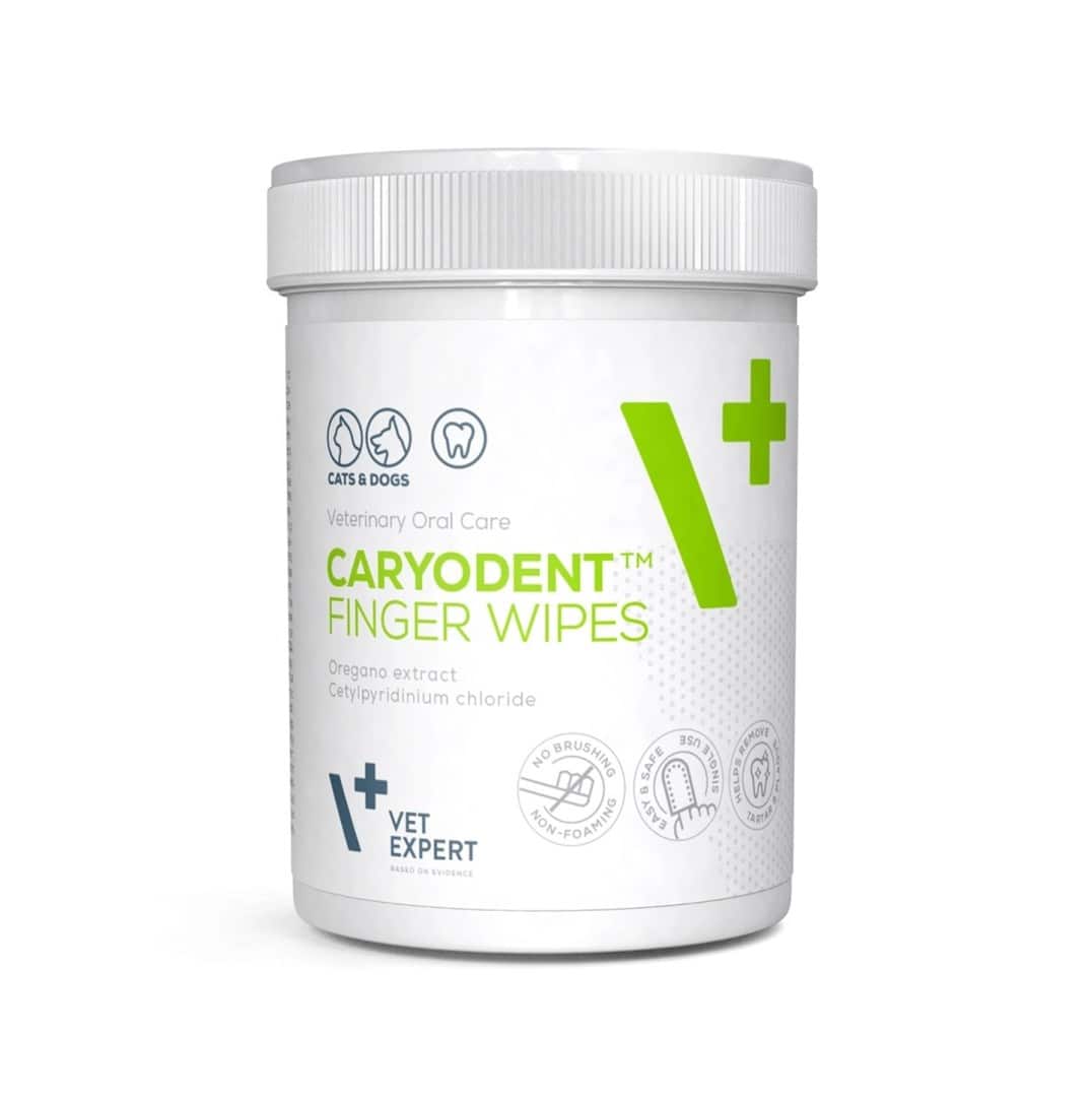VetExpert Caryodent Finger Wipes 50szt — zdjęcie 1 z 2