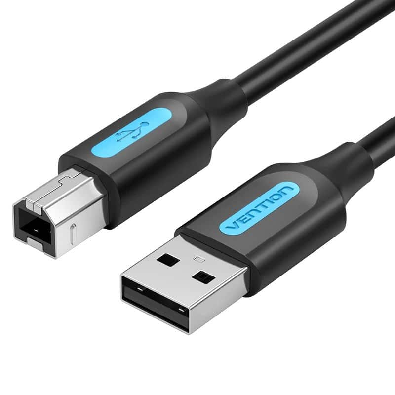 Kabel USB 2.0 USB-A do USB-B Vention 480Mbps 3m — zdjęcie 1 z 2
