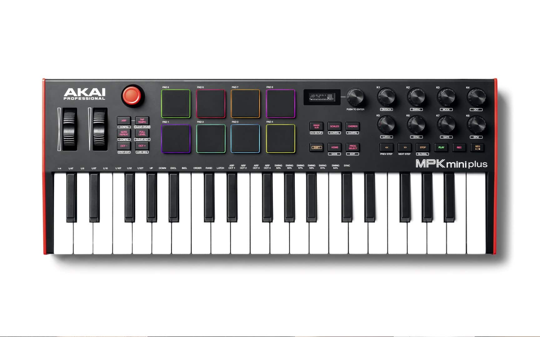 AKAI MPK MINI PLUS - Mini Klawiatura Sterująca — zdjęcie 1 z 7
