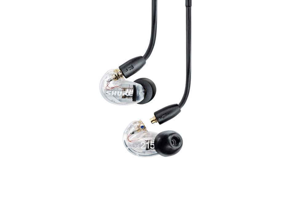 Shure SE215DYCL+UNI-EFS - Słuchawki douszne AONIC215 — zdjęcie 1 z 4