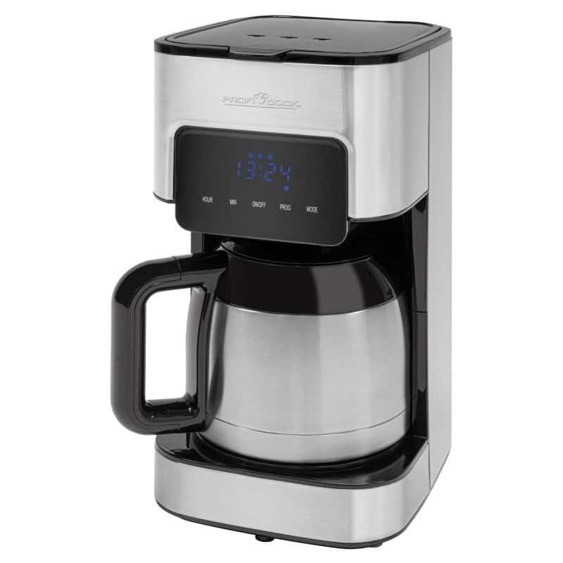 Ekspres przelewowy Proficook PC-KA 1191, 800W, 1,2l, LCD, czarny-srebrny — zdjęcie 1 z 3