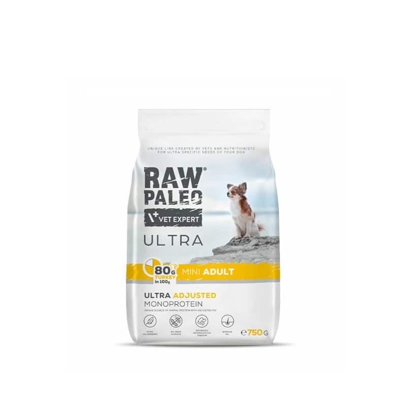 VetExpert Raw Paleo Ultra Indyk Mini Adult 750g — zdjęcie 1 z 5