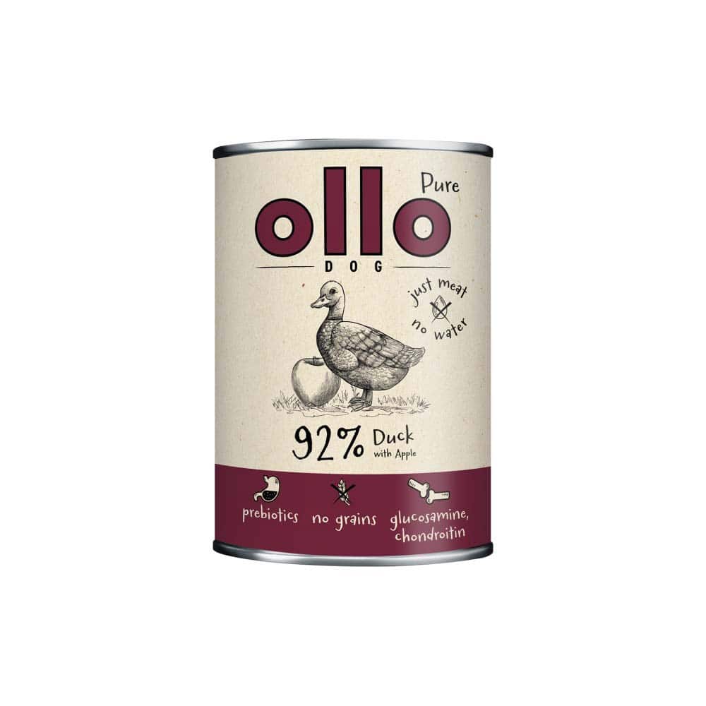 Ollo Pure Kaczka z Jabłkiem 400g — zdjęcie 1 z 5