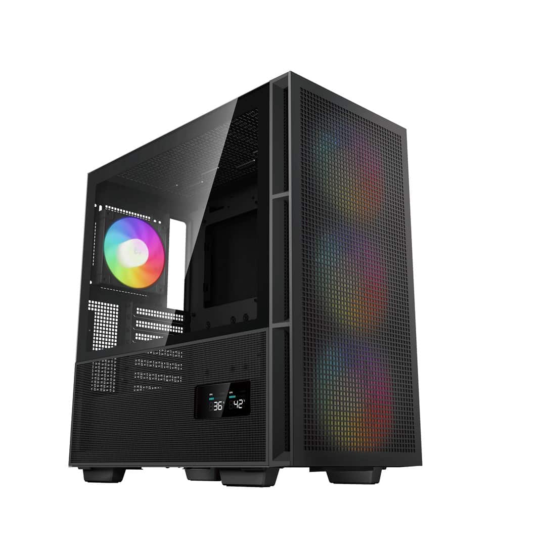 Obudowa DeepCool CH560  ARGB Digital Black (R-CH560-BKAPE4D-G-1) — zdjęcie 1 z 8