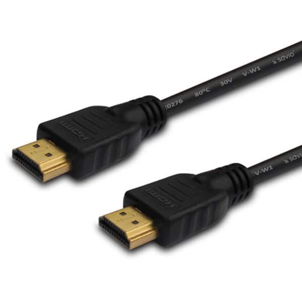 Kabel SAVIO cl-75 (HDMI M - HDMI M; 20m; kolor czarny) — zdjęcie 1 z 2