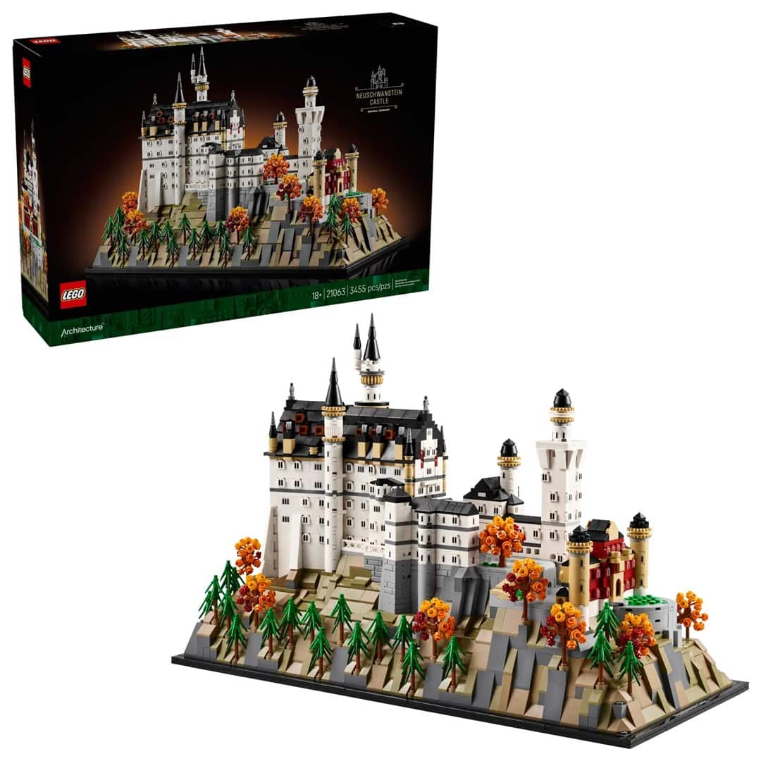 LEGO Architecture Zamek Neuschwanstein 21063 — zdjęcie 1 z 8