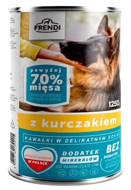 Frendi puszka dla psa z kurczakiem 1250g