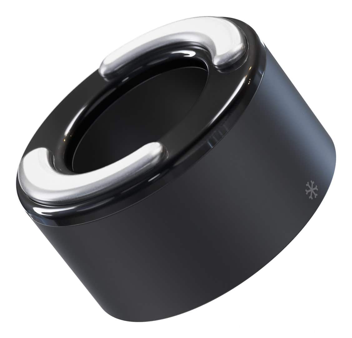 Nasadki Therabody Theraface Pro Hot and Cold Rings czarny — zdjęcie 1 z 4
