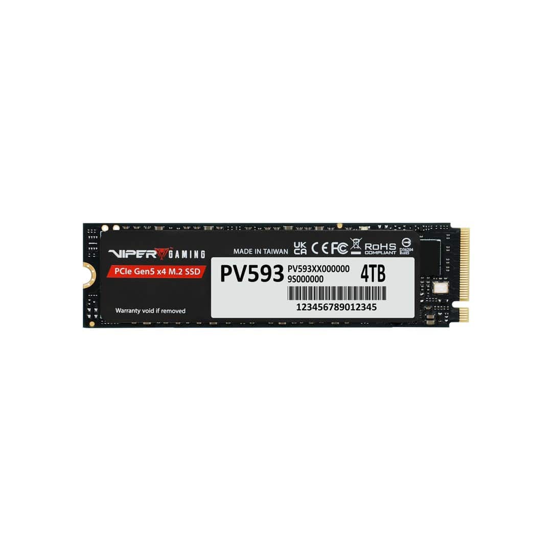SSD Patriot Viper PV593 4TB M.2 NVMe Gen5 — zdjęcie 1 z 5