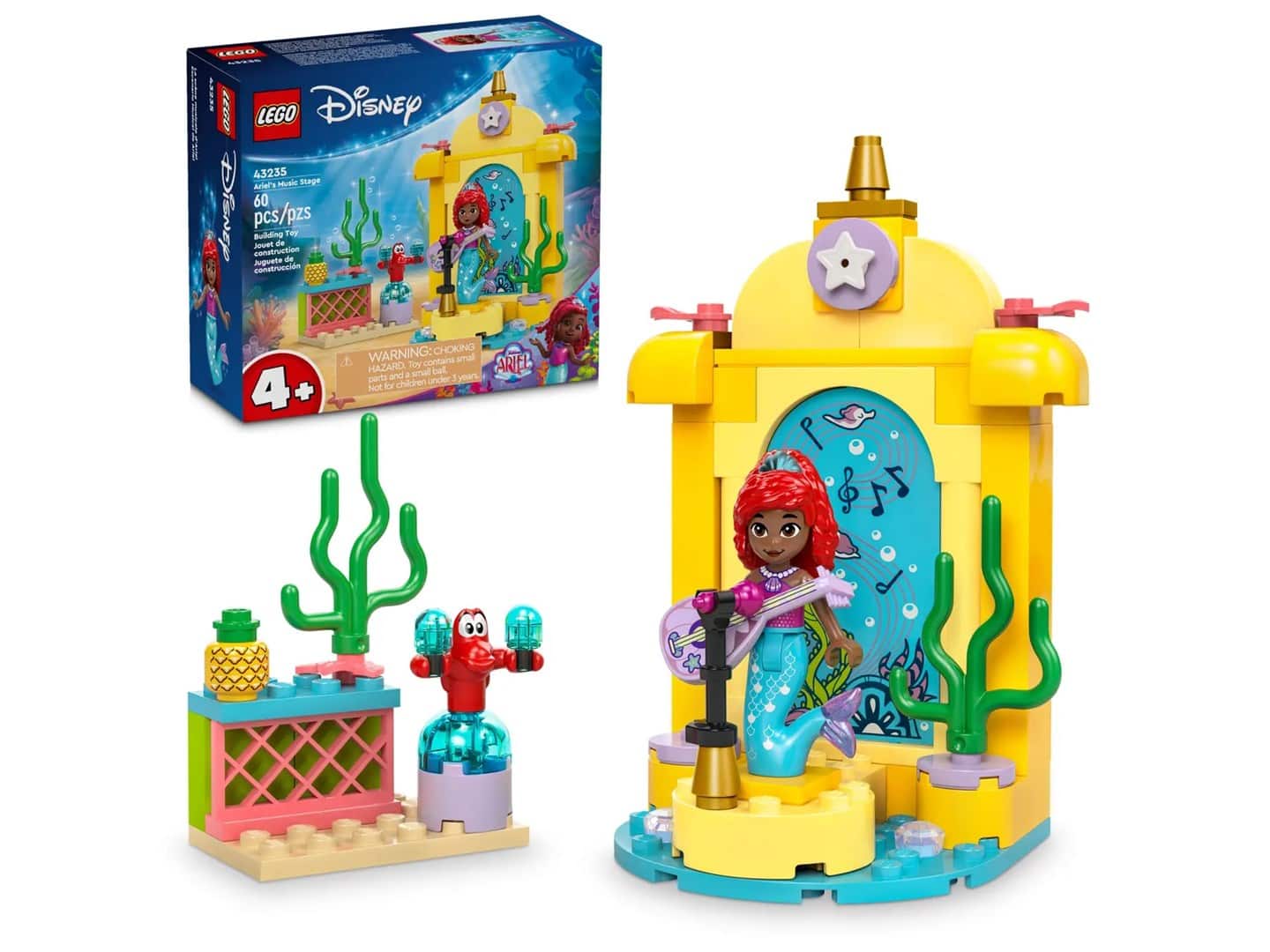 LEGO Disney 43235 - Scena muzyczna Arielki — zdjęcie 1 z 8