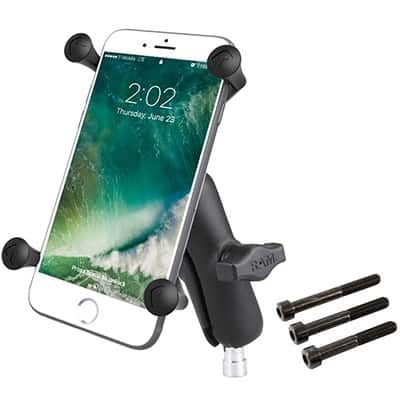 RAM MOUNT Uchwyt X-GRIP™ montowany do kierownicy motocykla ze śrubami M8 RAM-B-367-UN10U — zdjęcie 1 z 2