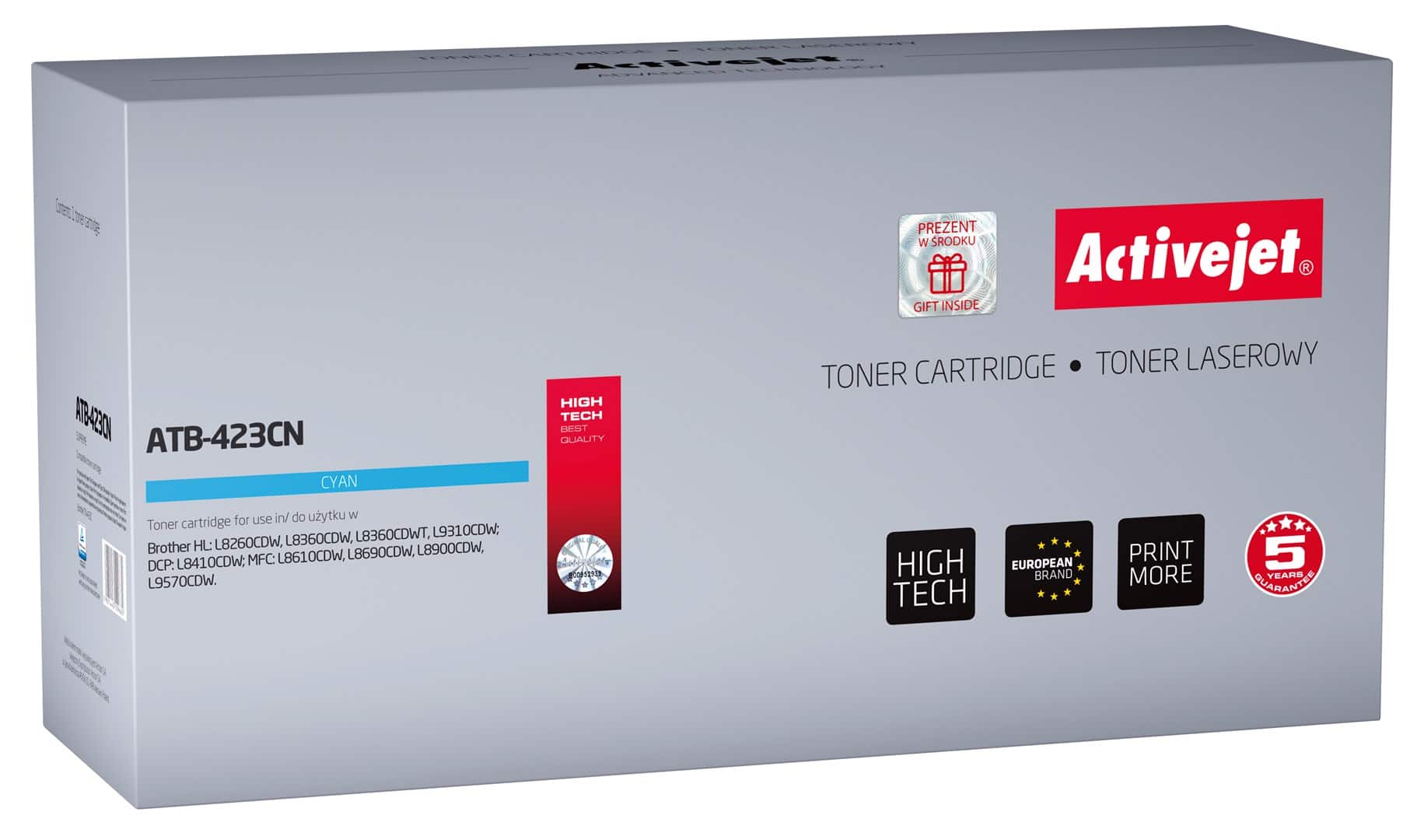 Activejet ATB-423CN Toner - Zamiennik Brother TN-423C