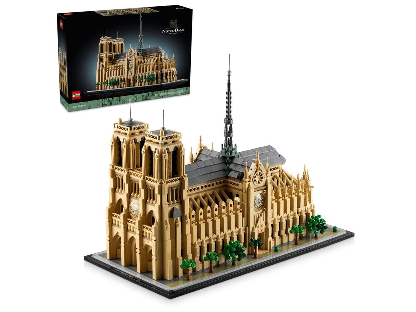 LEGO Architecture Notre-Dame w Paryzu, 4383 elementów — zdjęcie 1 z 8