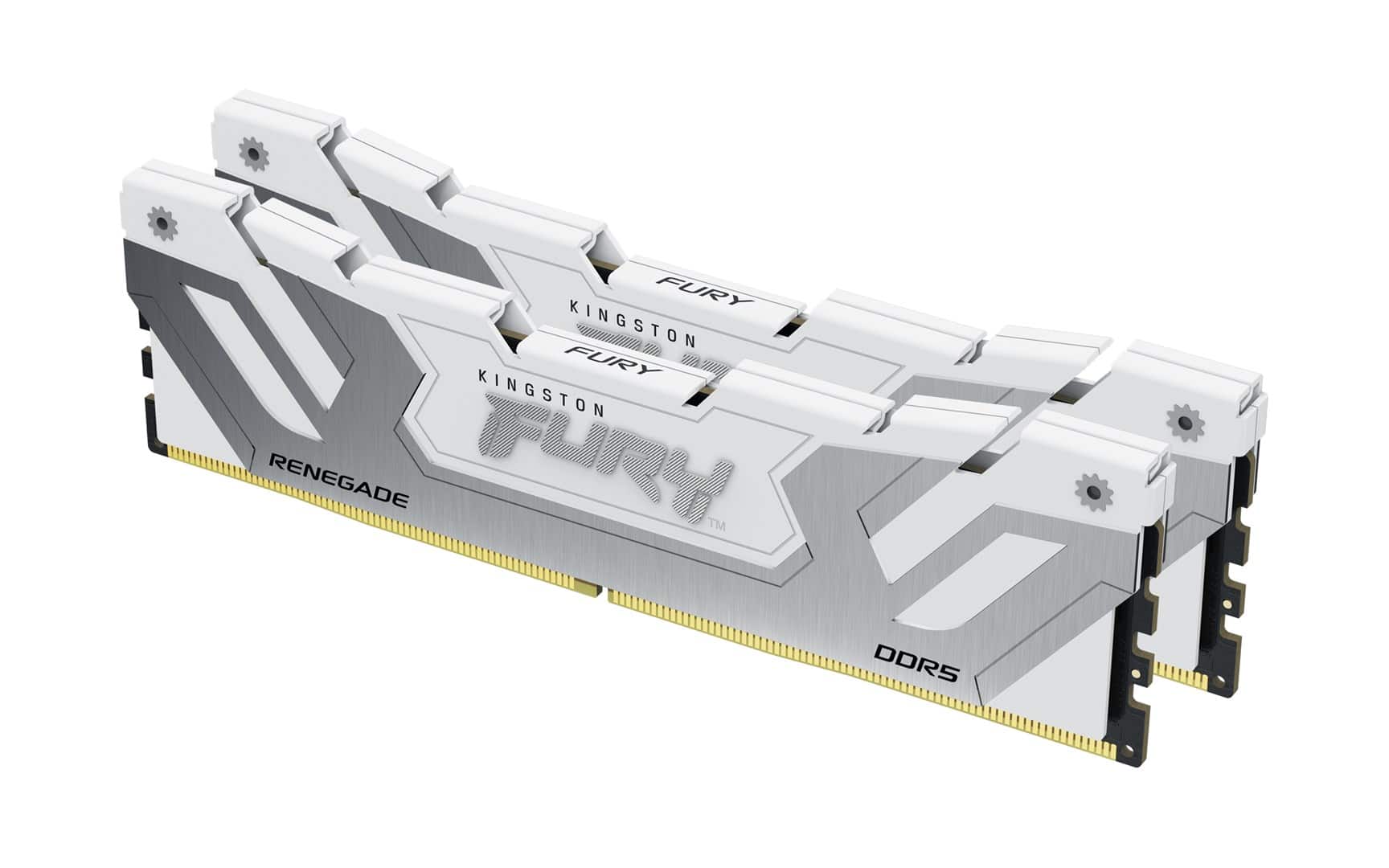 KINGSTON DDR5 48GB 8400MT/s CL40 CUDIMM FURY Renegade White — zdjęcie 1 z 6