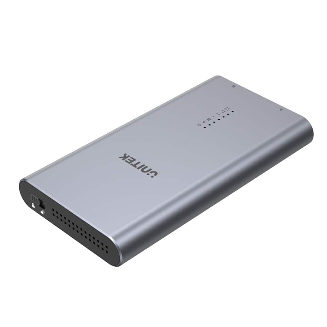 UNITEK OBUDOWA NA DYSK 2XM.2, PCIE/NVME — zdjęcie 1 z 8