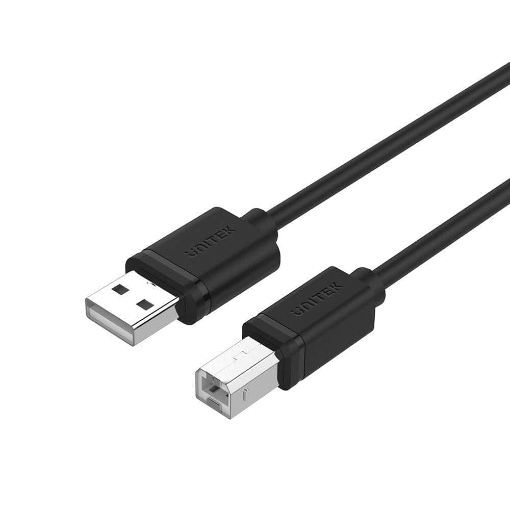 UNITEK KABEL USB 2.0 AM-BM, 5M — zdjęcie 1 z 4