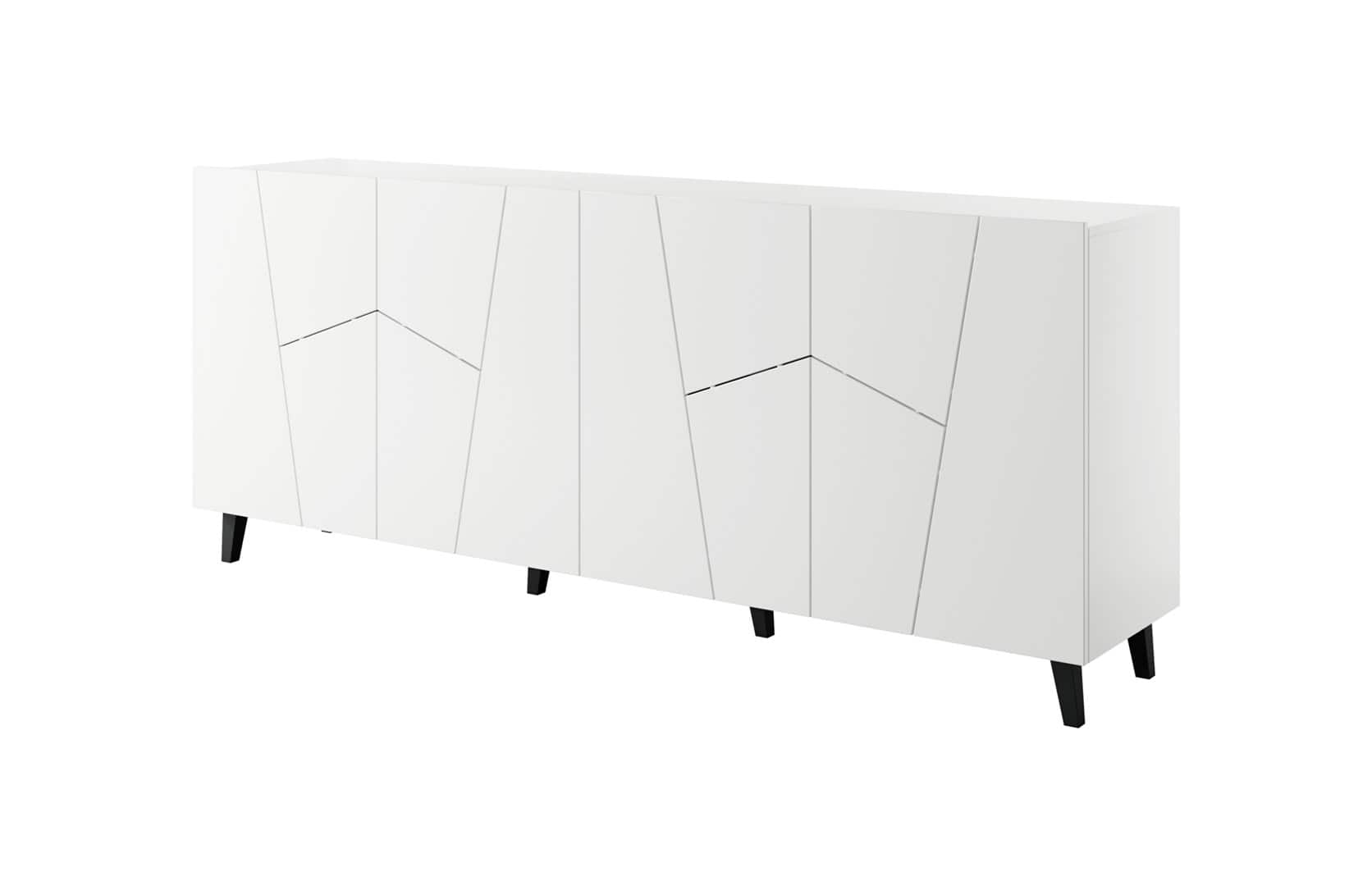 Komoda ETNA 200x42x82 biały mat — zdjęcie 1 z 5