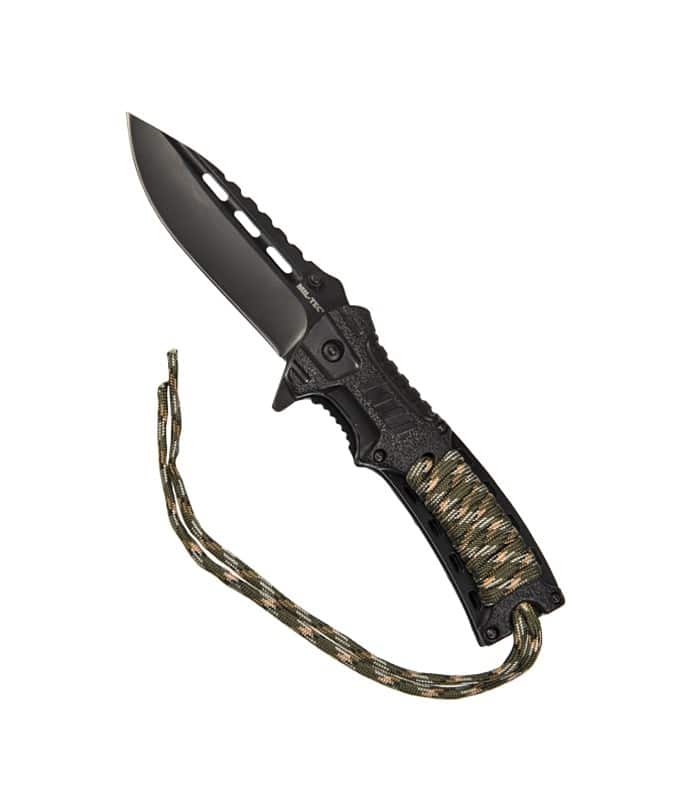 Nóż składany Mil-Tec Paracord - Camo — zdjęcie 1 z 2