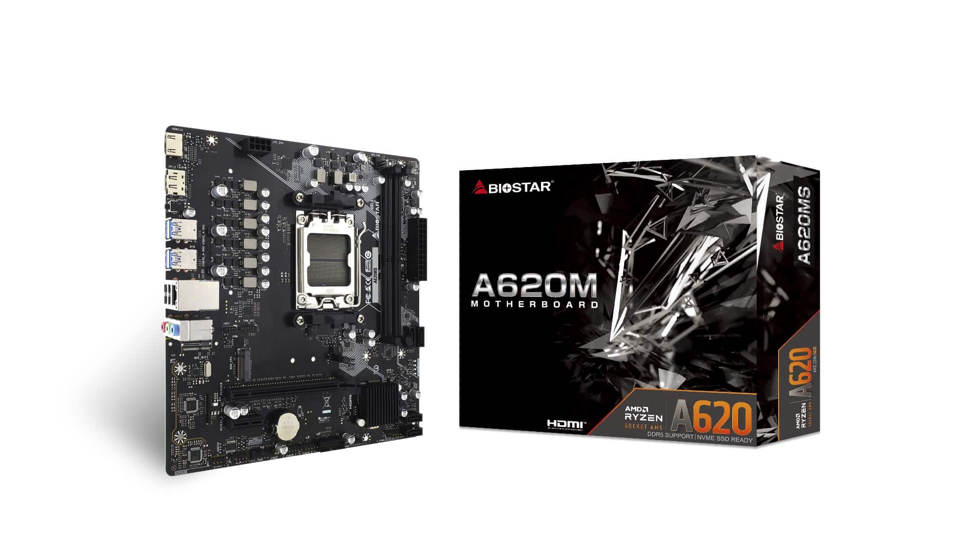 Płyta główna Biostar A620MS Socket AM5 — zdjęcie 1 z 4