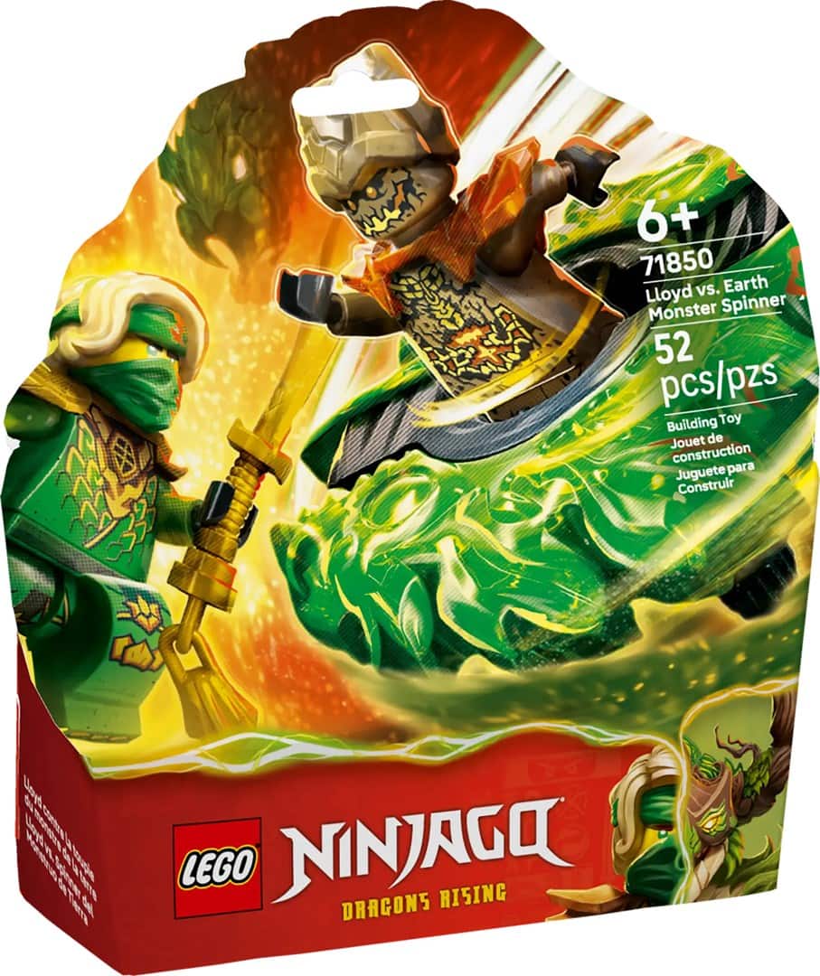 LEGO Ninjago Lloyd kontra potwór na spinnerze — zdjęcie 1 z 8