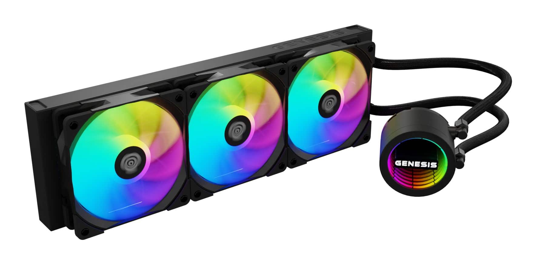 GENESIS CHŁODZENIE WODNE HYDRIA 360 ARGB CZARNE — zdjęcie 1 z 8