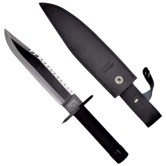 Nóż Rambo I Cinema Classic 360 mm z pochwą skórzaną — zdjęcie 1 z 6