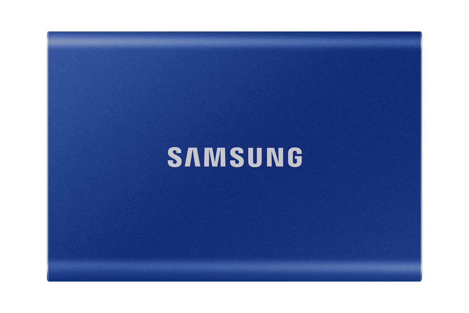 Dysk zewn. SSD Samsung T7 1TB niebieski — zdjęcie 1 z 8