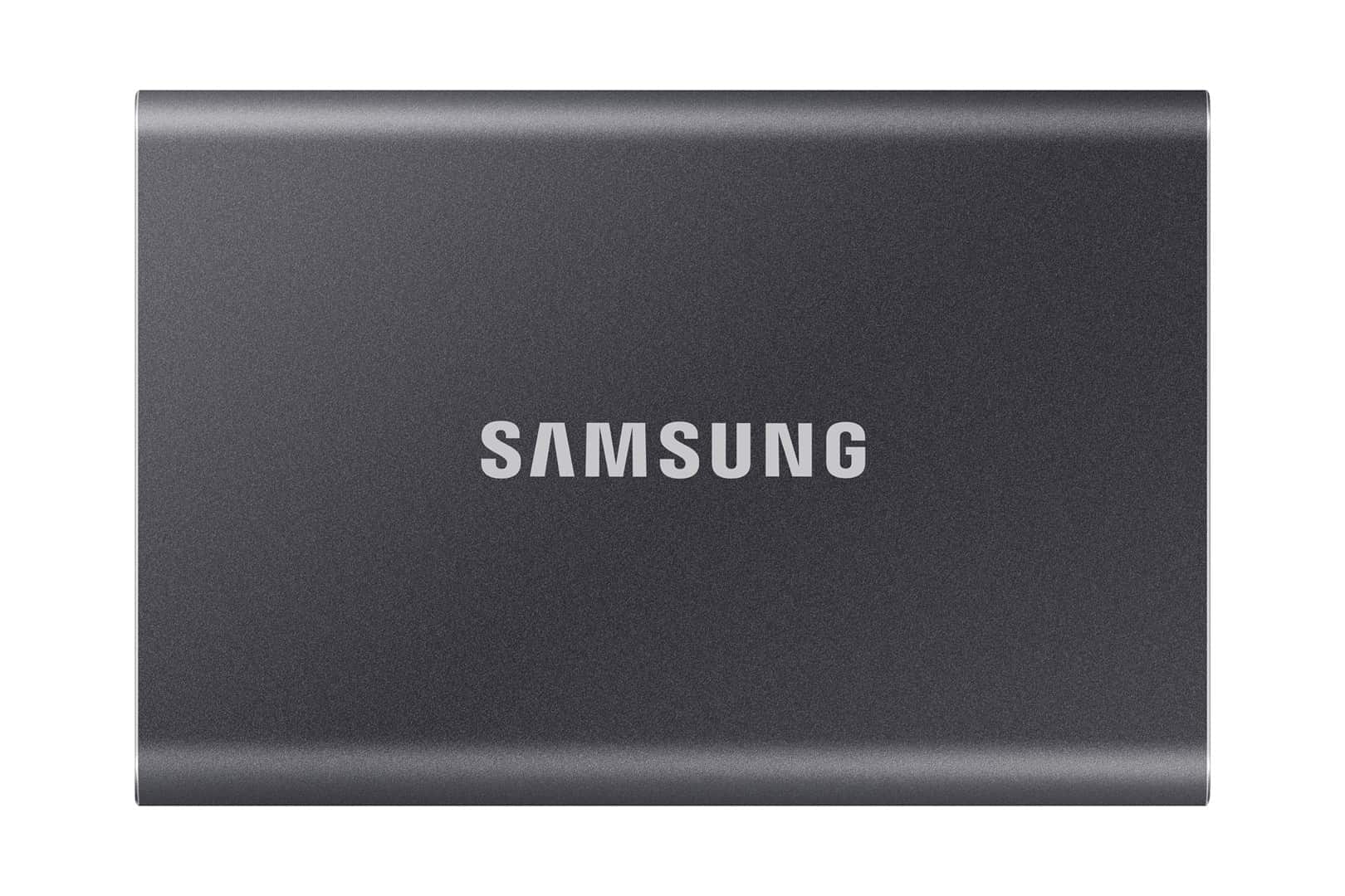 Dysk Samsung SSD T7 Portable 2TB MU-PC2T0T/WW szary — zdjęcie 1 z 8