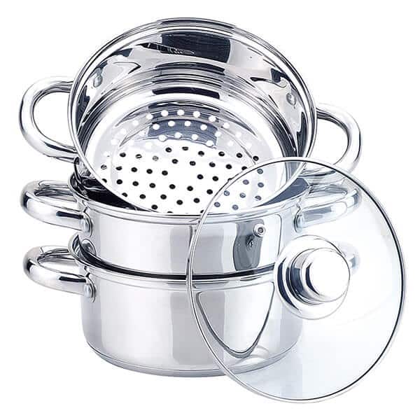 Garnek do gotowania na parze 2L, 18cm MR-2900-18 MAESTRO
