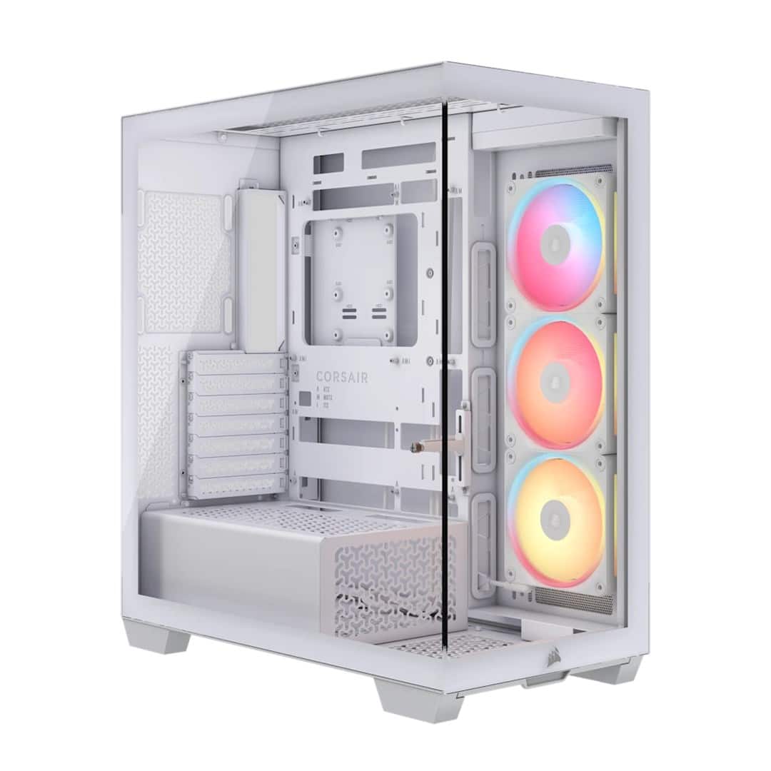 Obudowa Corsair 3500X LXR LINK, Biała, Szkło Hartowane — zdjęcie 1 z 8