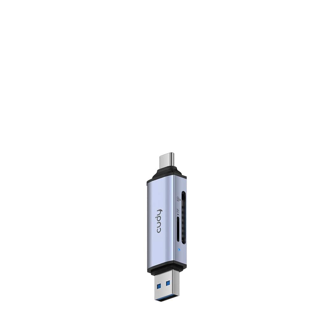 Czytnik kart CUDY UH200 2-In-1 USB 3.0 — zdjęcie 1 z 4