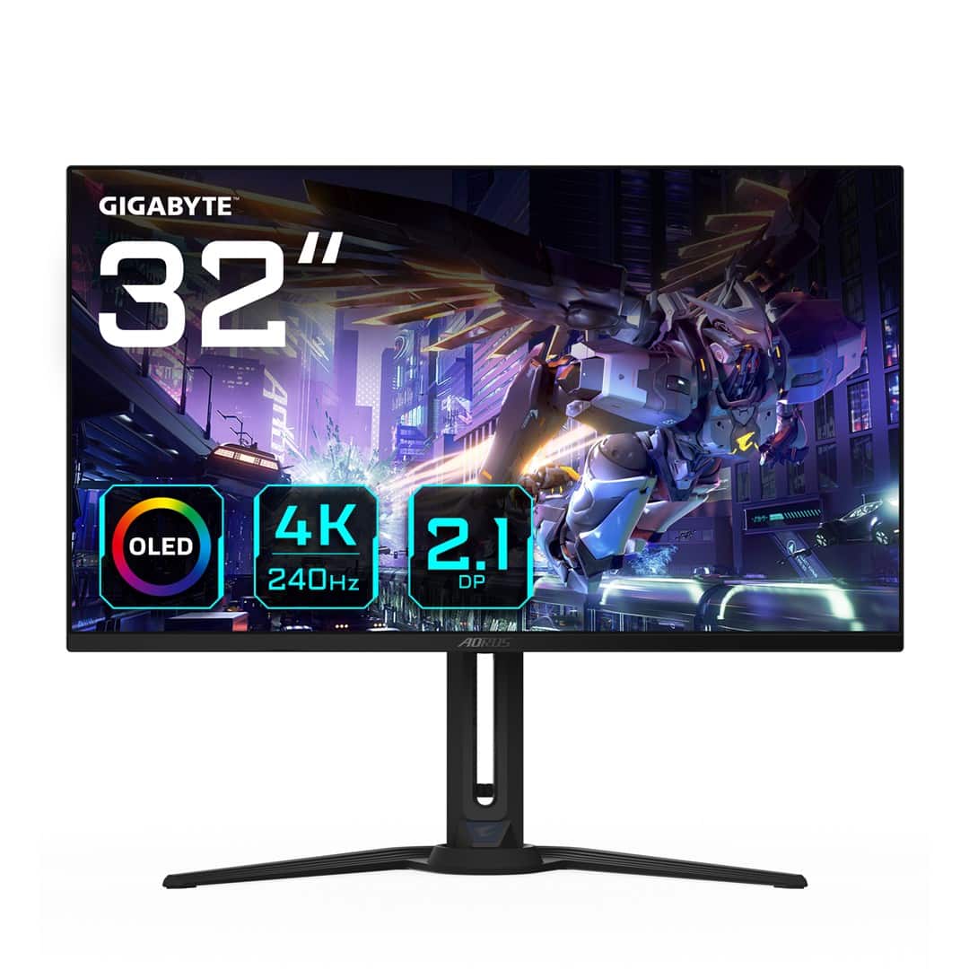 MONITOR GIGABYTE OLED 31,5" AORUS FO32U2P 240Hz — zdjęcie 1 z 7