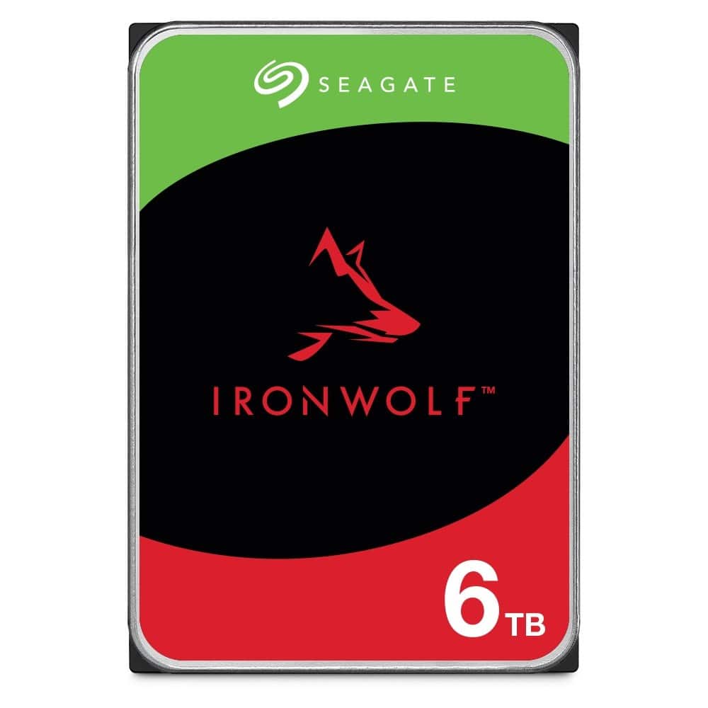 Dysk twardy HDD Seagate IronWolf 6TB 3,5" SATA ST6000VN006 — zdjęcie 1 z 8