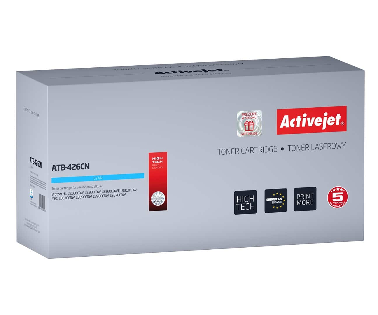 Activejet ATB-426CN Toner - Zamiennik Brother TN-426C
