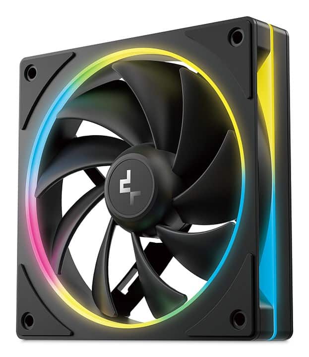 Wentylator DeepCool FL12 SE - LED, 4-pin — zdjęcie 1 z 6