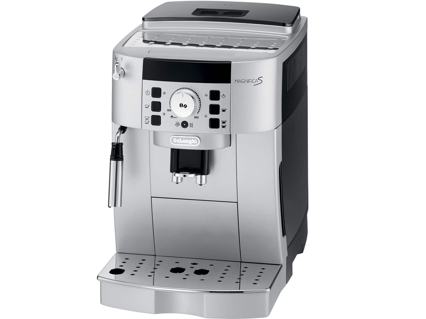 Ekspres ciśnieniowy automatyczny DeLonghi Magnifica S ECAM 22.110.SB (1450W; kolor srebrny) — zdjęcie 1 z 8