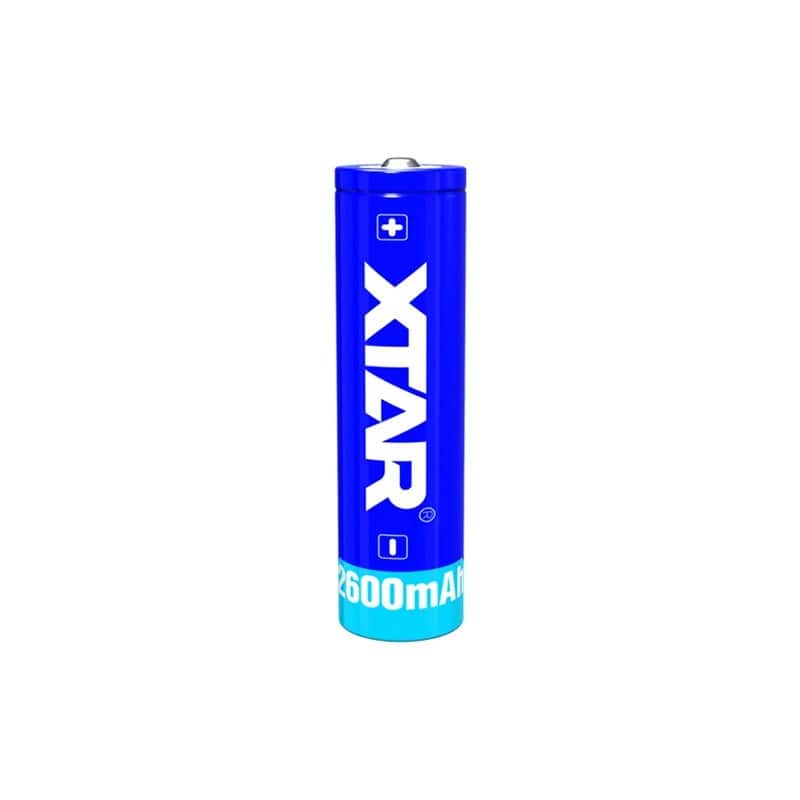 XTAR AKUMULATOR 18650 3,7V 2600MAH LI-ION Z ZABEZPIECZENIEM 18650-2600