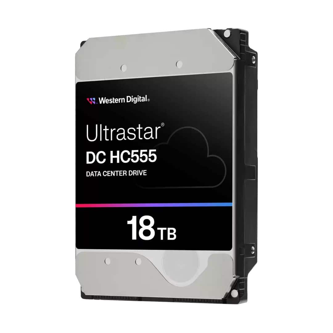 Dysk serwerowy HDD Western Digital Ultrastar DC HC555 WUH722018CLE6L4 (18 TB; 3.5"; SATA) — zdjęcie 1 z 3