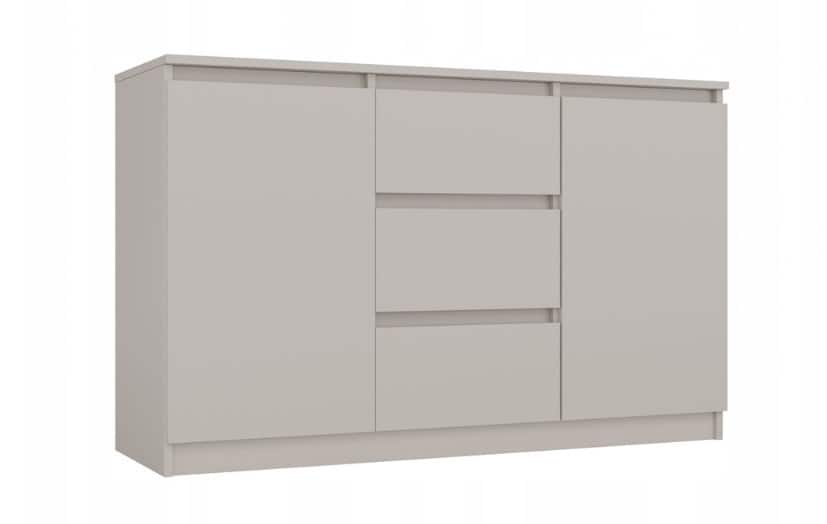 KOMODA 2 DRZWI 3 SZUFLADY KASZMIR KOMPLET — zdjęcie 1 z 8