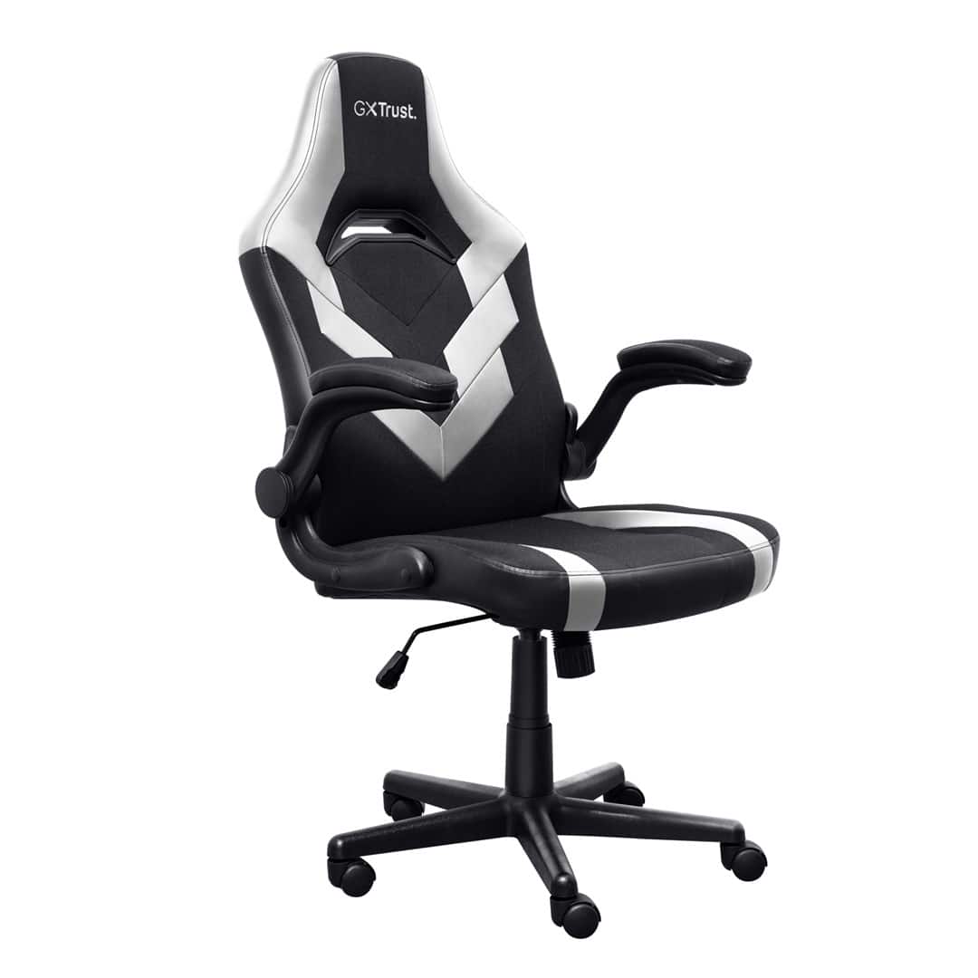 Fotel gamingowy TRUST GXT703W RIYE GAMING CHAIR WHITE — zdjęcie 1 z 8