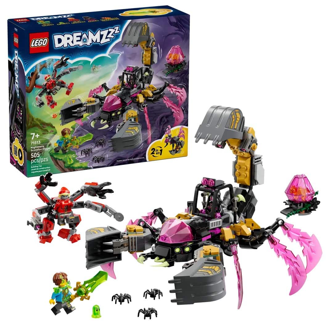 LEGO DREAMZzz 71513 - Koszmarna skorpionowa koparka — zdjęcie 1 z 8